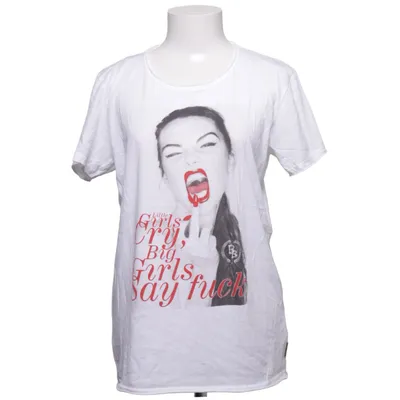 T-shirt (Blanc) de Boom Bap Coton, Polyester