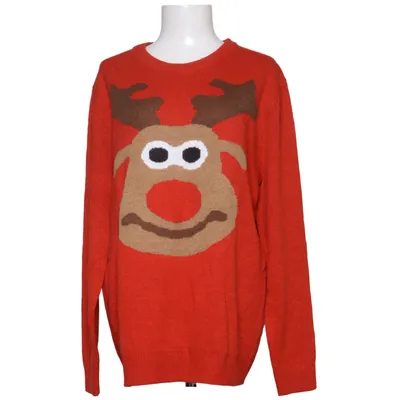 Pull de Noël (Rouge, Marron, Blanc) de UpFashion Acrylique