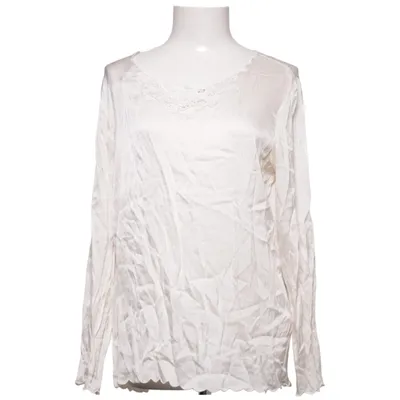 Blouse (Blanc) de Heartbreaker Élasthane, Soie
