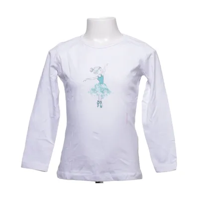 T-shirt à manches longues (Blanc) de Carry
