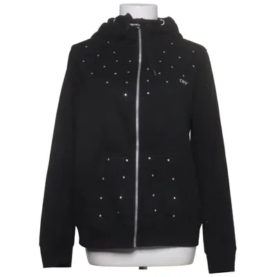 Huvtröja (Svart) från CRW Polyester, Viskos