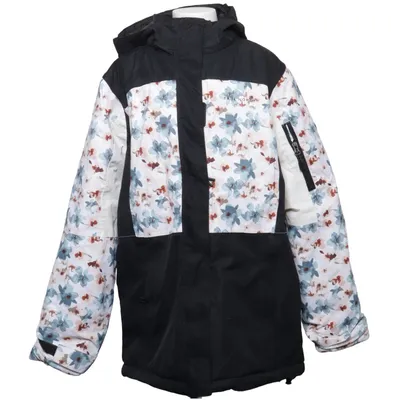 Parka (Black, Multicolored) from True North Polyester