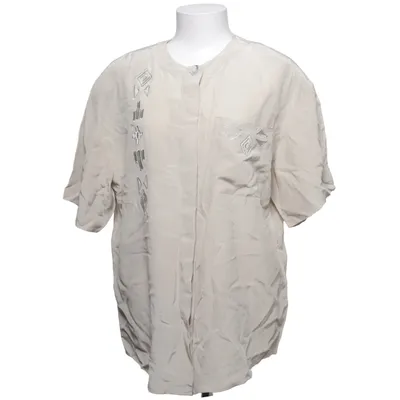 Short sleeve shirt (Beige) from Nadine H Silk