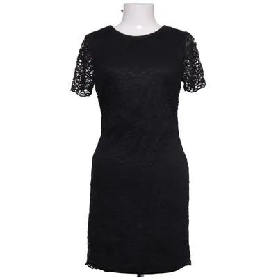 Robe (Noir) de Laundry by Shelli Segal Coton, Polyamide, Polyester