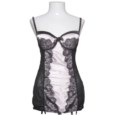 Negligé (Svart, Rosa) från Hunkemöller Elastan, Polyamid