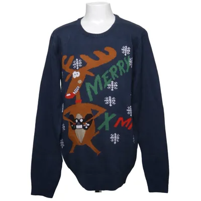 Christmas sweater (Blue, Multicolored) from Christmas Acrylic