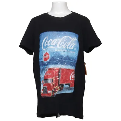 T-shirt (Svart, Röd, Blå, Vit) från Coca Cola Ekologisk bomull