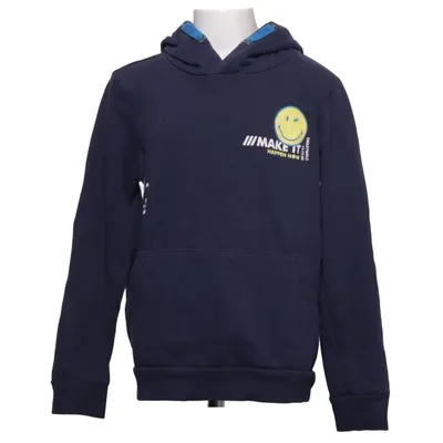 Kapuzenpullover (Blau, Mehrfarbig) von Smiley World Baumwolle, Polyester