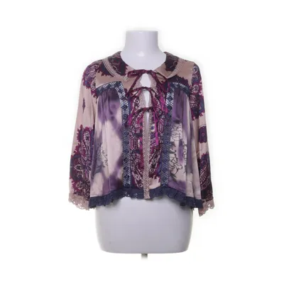 Wikkeltop (Beige, Lila) van Odd Molly Zijde