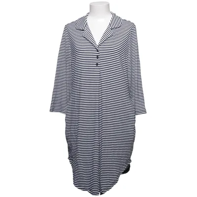 Poloklänning (Svart, Vit) från Kojooin Elastan, Polyester, Viskos
