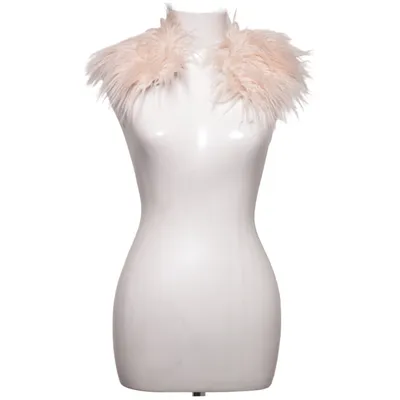 Krage (Beige, Flerfärgad) från Zara Akryl, Polyester