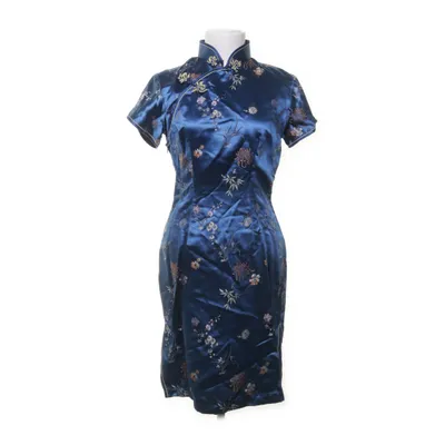 Cheongsam (Blue, Multicolored) from Longevity