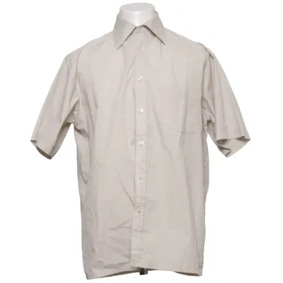 Kortärmad skjorta (Beige) från Taylor's Smart Bomull, Polyester