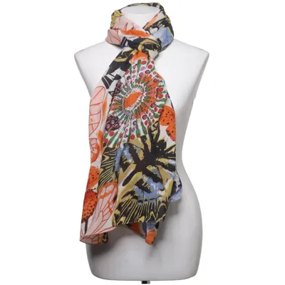 Sjal (Flerfärgad) från Indiska Bomull