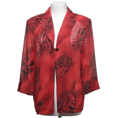 Cardigan (Rood, Zwart) van Hermann Lange
