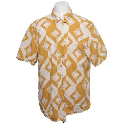Short sleeve shirt (Yellow, White) from Key Largo Cotton