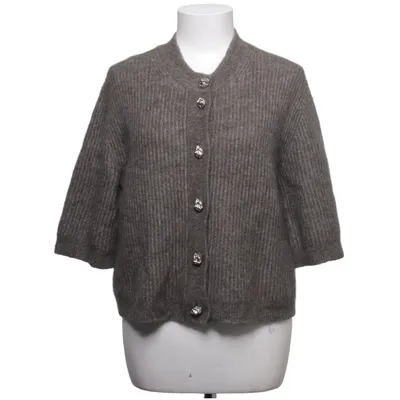 Cardigan (Gray) from Second Female Elastane, Mohair, Polyamide, Wool