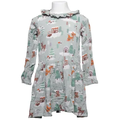 Klänning (Grå, Brun, Grön, Vit) från H&M Viskos