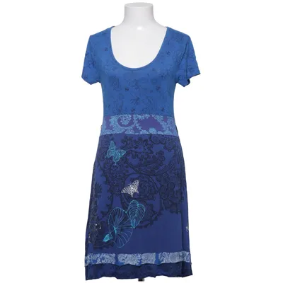 Klänning (Blå, Flerfärgad) från Desigual Elastan, Viskos