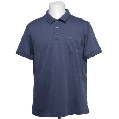 Polotrøje (Blå) fra Carriere Bomuld, Genanvendt polyester