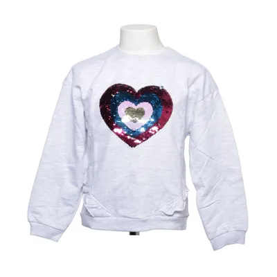 Collegetröja (Grå, Flerfärgad) från Sinsay Bomull, Polyester