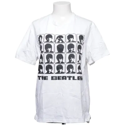 T-shirt (Vit, Svart) från The Beatles Bomull
