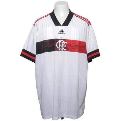 Fodboldtrøje (Hvid, Rød, Sort) fra Adidas Polyester