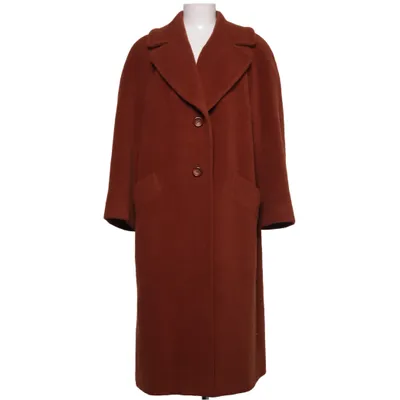 Frakke (Brun) fra Wool Cashmere