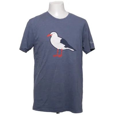 T-shirt (Blue) from Cleptomanicx Cotton, Polyester