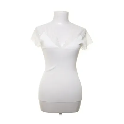 Top (Wit) van Maje Elastaan, Polyamide, Viscose