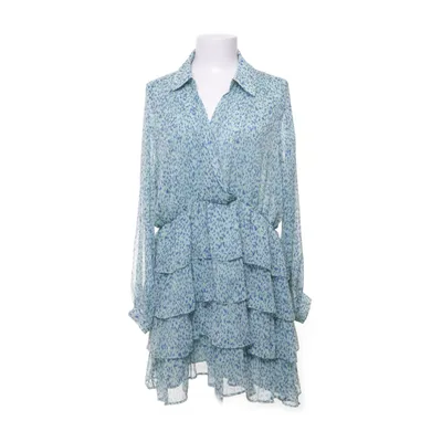 Kjole (Grøn, Blå) fra Zara Polyester