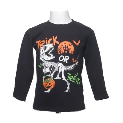 T-shirt à manches longues (Noir, Multicolore) de Kids Coton