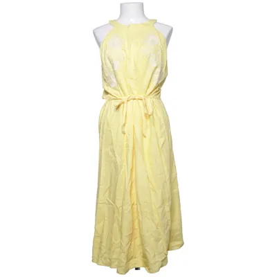 Maxikjole (Gul) fra Next Linned, Polyester, Viscose