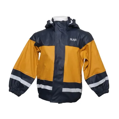 Veste imperméable (Bleu, Jaune, Blanc) de Rusk Polyester, Polyuréthane