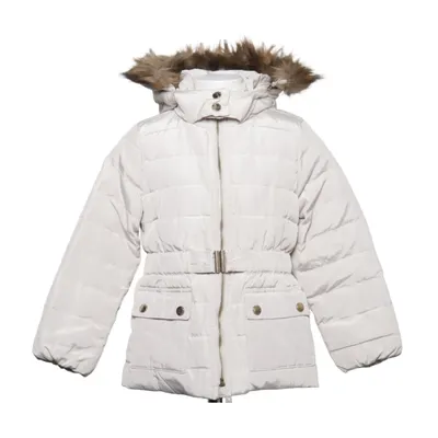 Dunjakke (Beige) fra Zara Girls Dun, Fjer