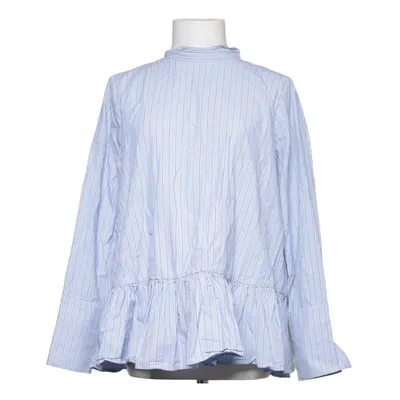 Blus (Blå, Vit) från By Malina Collection Bomull