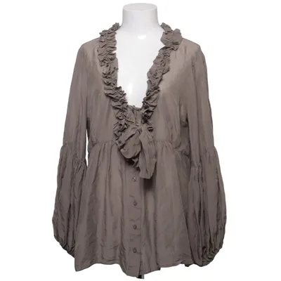 Knytblus (Beige) från SAND Copenhagen Silke