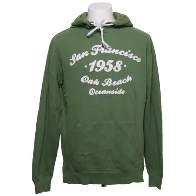 Sweat à capuche (Vert) de FSBN Fishbone Coton