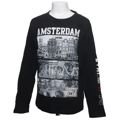 Långärmad t-shirt (Svart) från Rebel by Primark Bomull