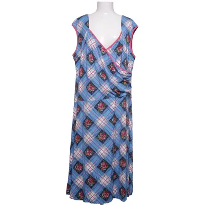 Jurk (Blauw, Meerkleurig) van Tante Betsy Elastaan, Viscose