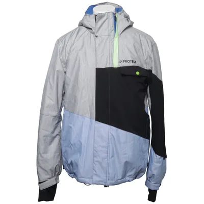 Ski jacket (Gray, Blue, Black) from Protest Polyamide, Polyester