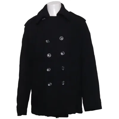 Pea coat (Black) from Spiewak Nylon, Polyester, Viscose, Wool