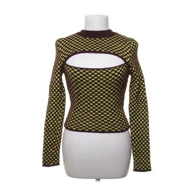 Tröja (Gul, Brun) från Zara Akryl, Polyamid, Polyester, Viskos