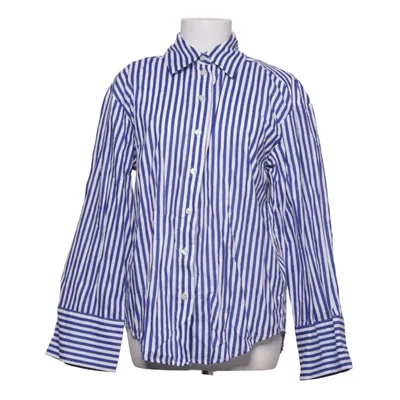 Shirt (Blue, White) from H&M Premium Quality Linen, Cotton