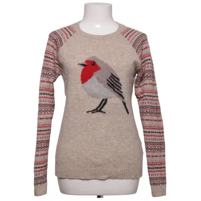 Kersttrui (Beige, Rood, Grijs) van Arabella & Addison Merinowol
