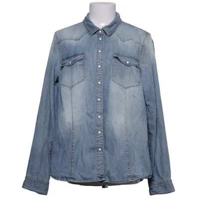 Jeansskjorte (Blå) fra Denim by Lindex Bomuld