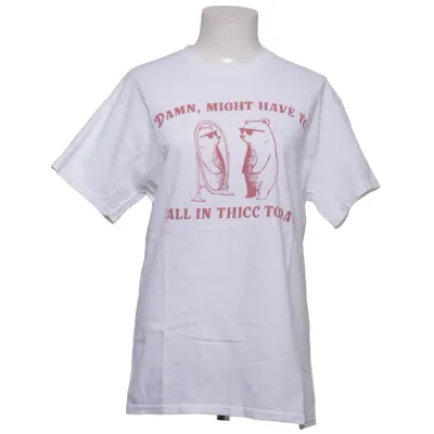 T-shirt (Vit) från Gildan Bomull