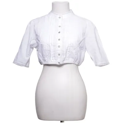 Dirndl blouse (White) from Stockerpoint Cotton