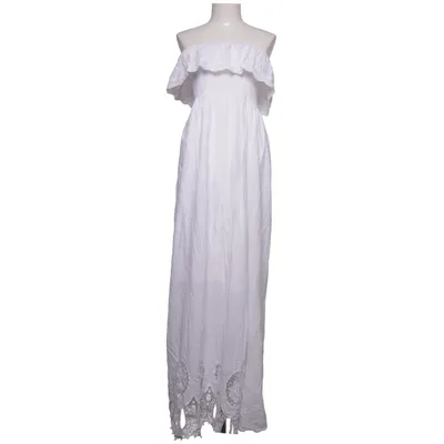 Maxi jurk (Wit) van Made in italy Katoen