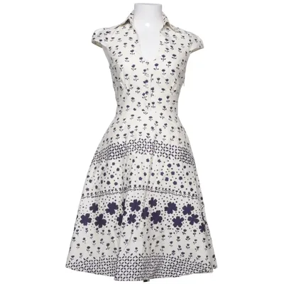 Jurk (Wit, Blauw) van Fever London Katoen, Elastaan